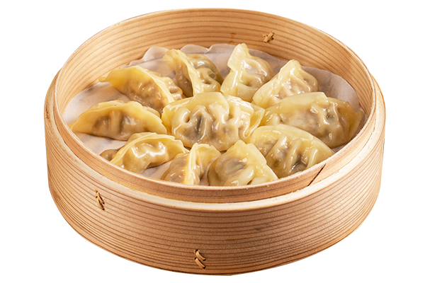 蒸煎餃
